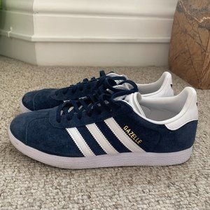 Adidas Gazelle Navy/White (6.5 M / 8.5 W)